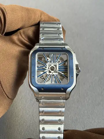 Cartier Santos Skelton product photo in Karama, Dubai