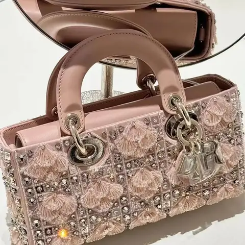 DIOR Lady D Joy Bag Luxury Horizontal Bag DIOR Official Style product photo in Karama, Dubai