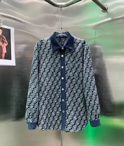 Fendi denim style button down shirt in Dubai