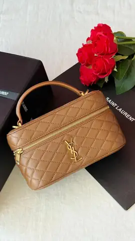 YSL Gaby Vanity Mini Brown Leather Shoulder bag product photo in Karama, Dubai